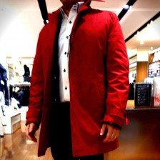 赤いコート